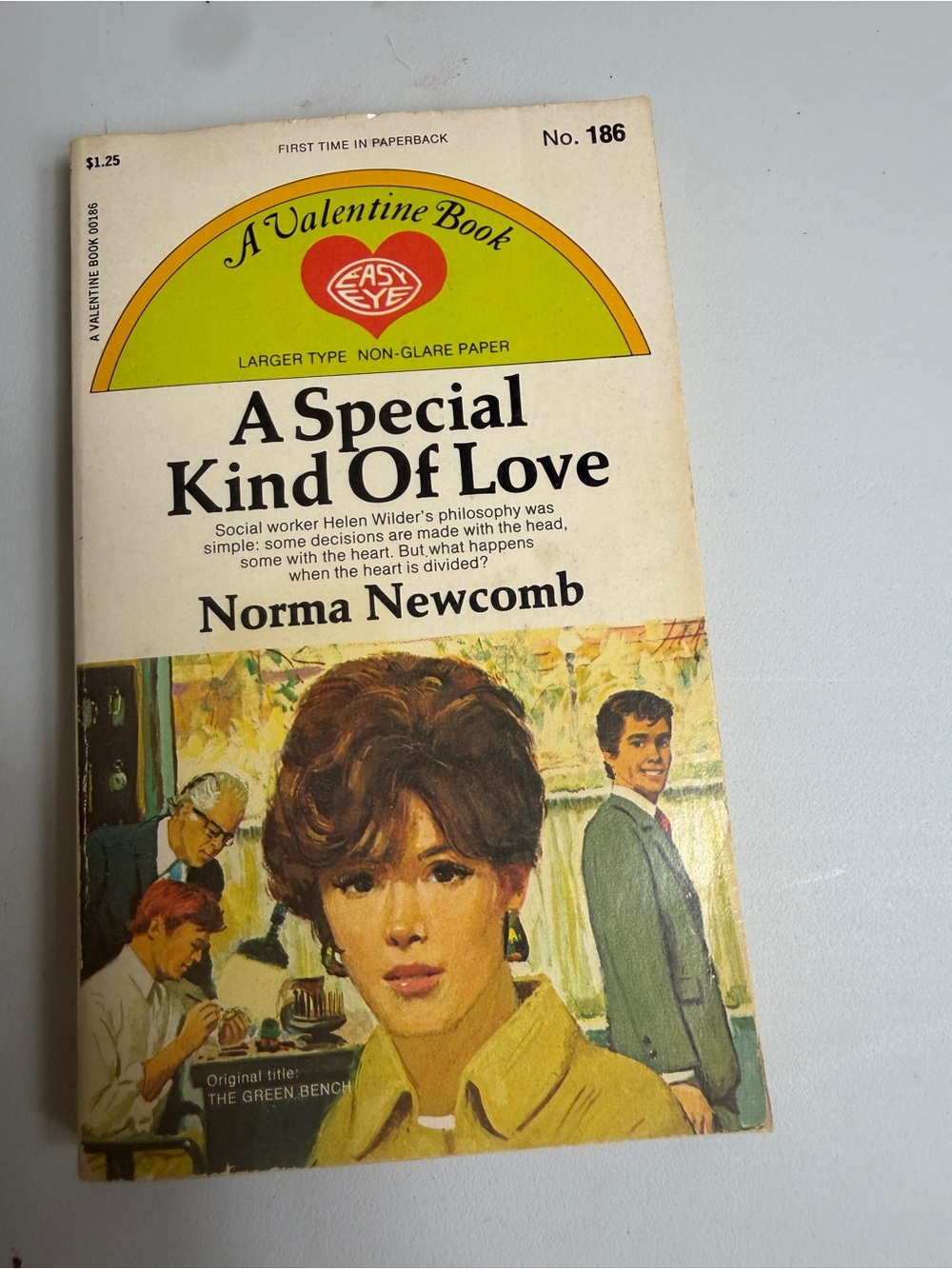 VNT 1964 Romance Paperback A Special Kind Of Love Norma Newcomb Valentine Book